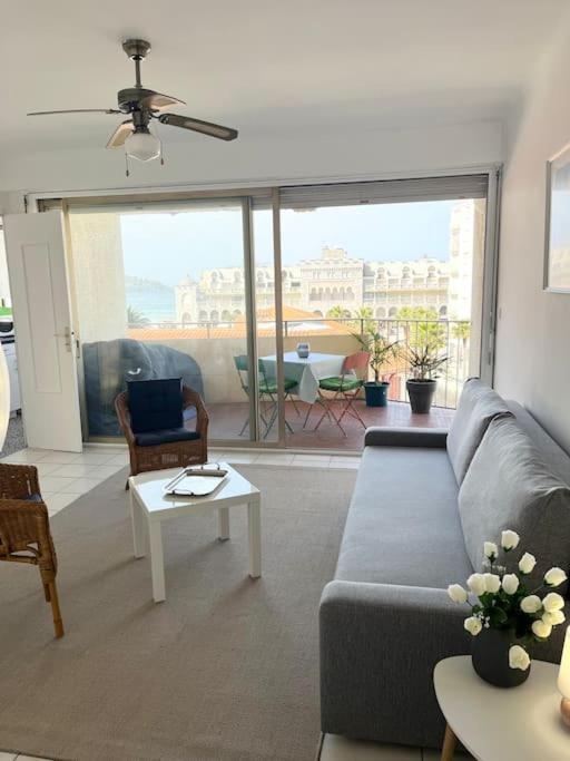 Hendaye Plage Charmant Studio 2Pers Avec Grande Terrasse Vue Mer Exterior foto